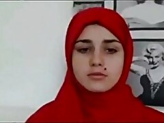 Arab teenager heads uncovered