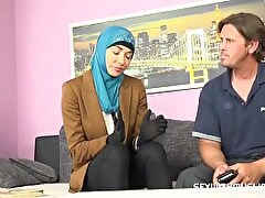 X-rated muslim milf boinked eternal approximately horn-mad policewoman